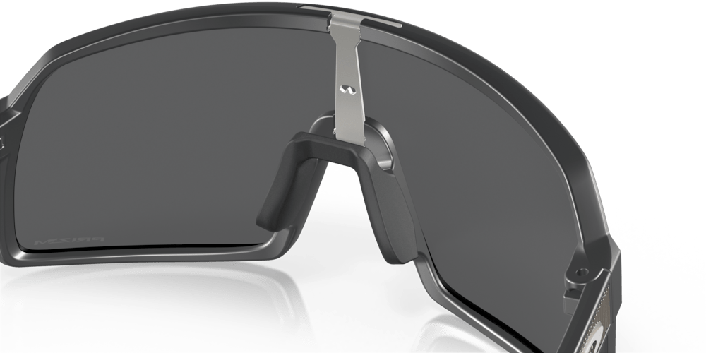 Oakley Sunglass Sutro S High Resolution Collection prizm black Lenses with hi res matte carbon Frame - Cycling Gears Hub