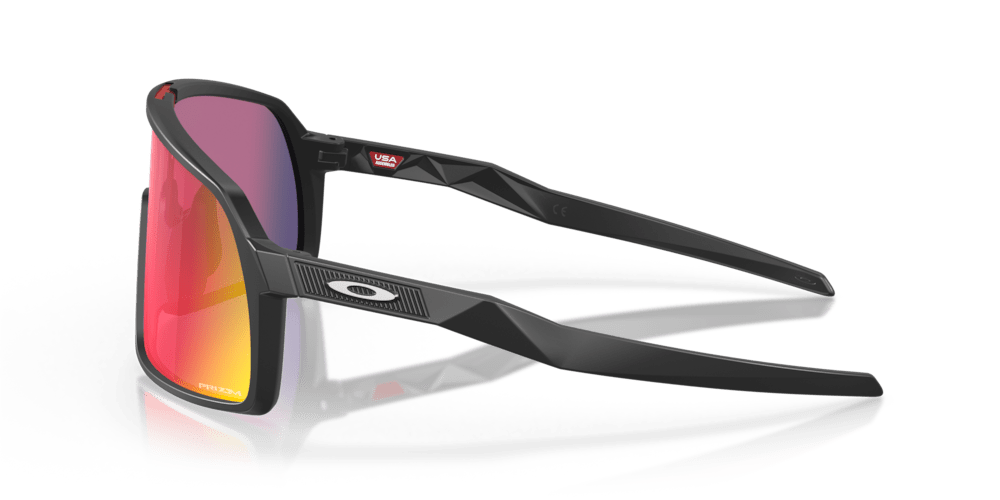 Oakley Sunglass Sutro S prizm road Lenses with matte black Frame - Cycling Gears Hub