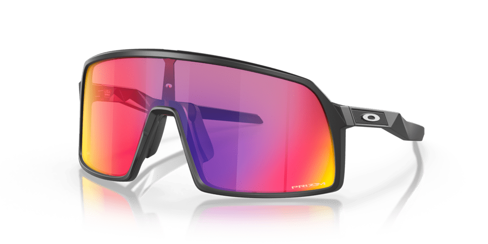 Oakley Sunglass Sutro S prizm road Lenses with matte black Frame - Cycling Gears Hub