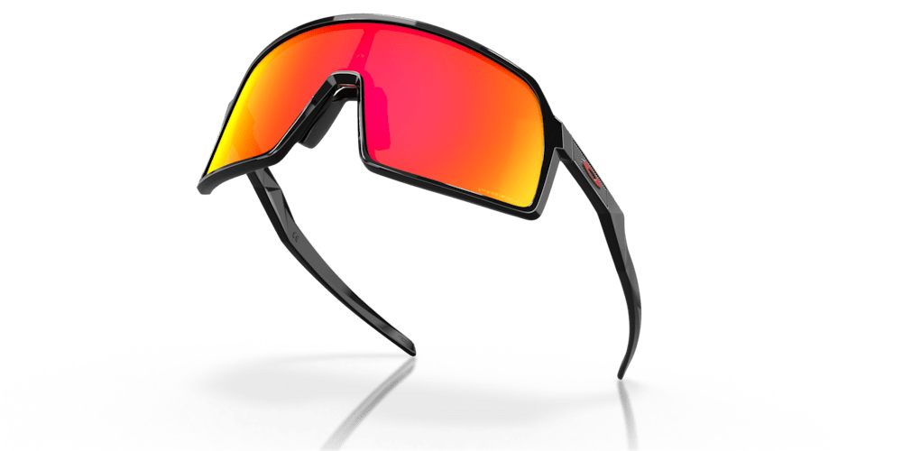 Oakley Sunglass Sutro S prizm ruby Lenses with polished black Frame - Cycling Gears Hub