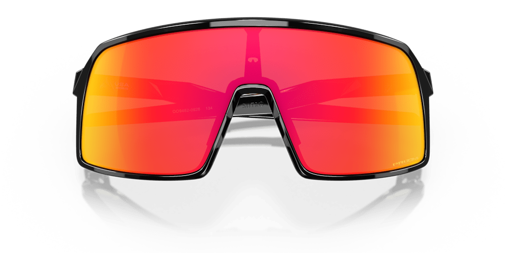 Oakley Sunglass Sutro S prizm ruby Lenses with polished black Frame - Cycling Gears Hub