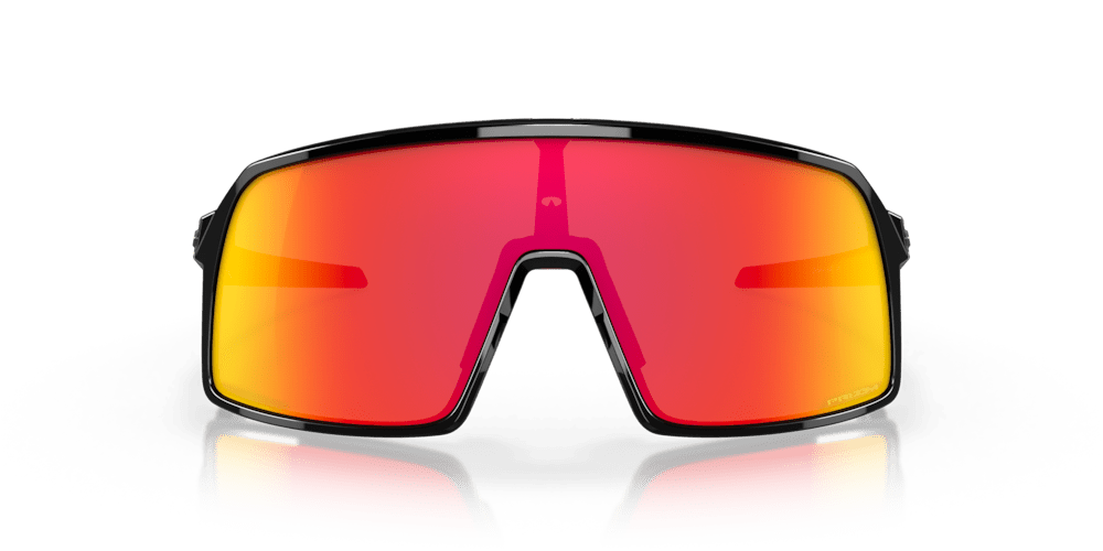 Oakley Sunglass Sutro S prizm ruby Lenses with polished black Frame - Cycling Gears Hub