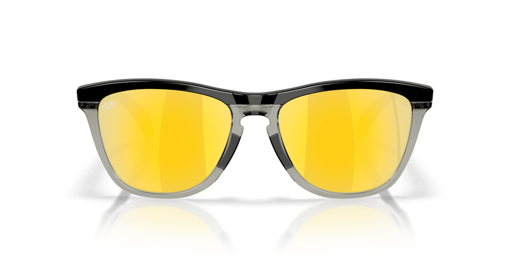 Oakley Sunglass Tour De France™ Frogskins™ Range prizm 24k polarized Lenses, matte black Frame - Cycling Gears Hub