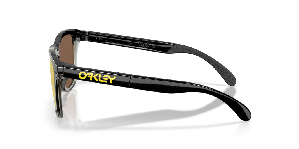 Oakley Sunglass Tour De France™ Frogskins™ Range prizm 24k polarized Lenses, matte black Frame - Cycling Gears Hub