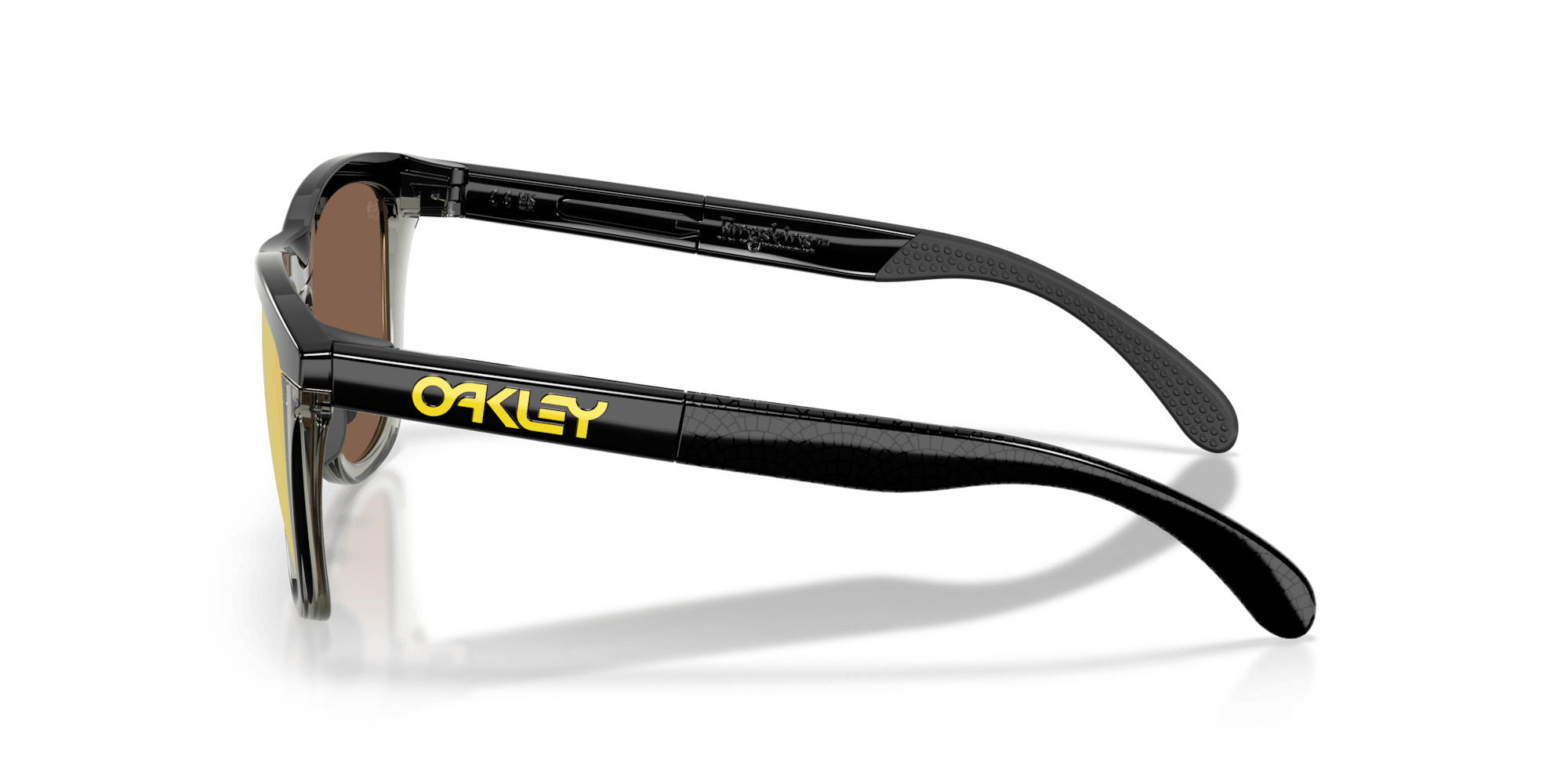 Oakley Sunglass Tour De France™ Frogskins™ Range prizm 24k polarized Lenses, matte black Frame - Cycling Gears Hub