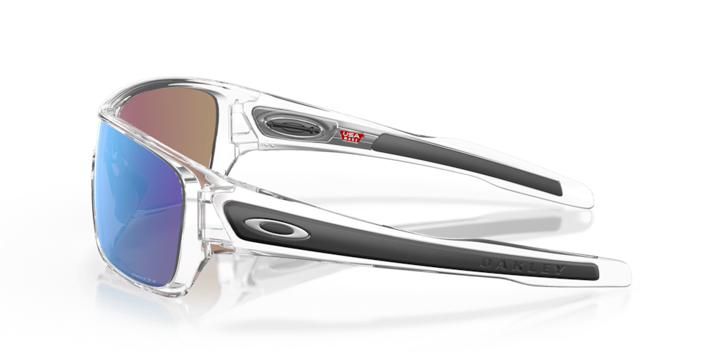 Oakley Sunglass Turbine Rotor prizm sapphire Lenses with polished clear Frame - Cycling Gears Hub