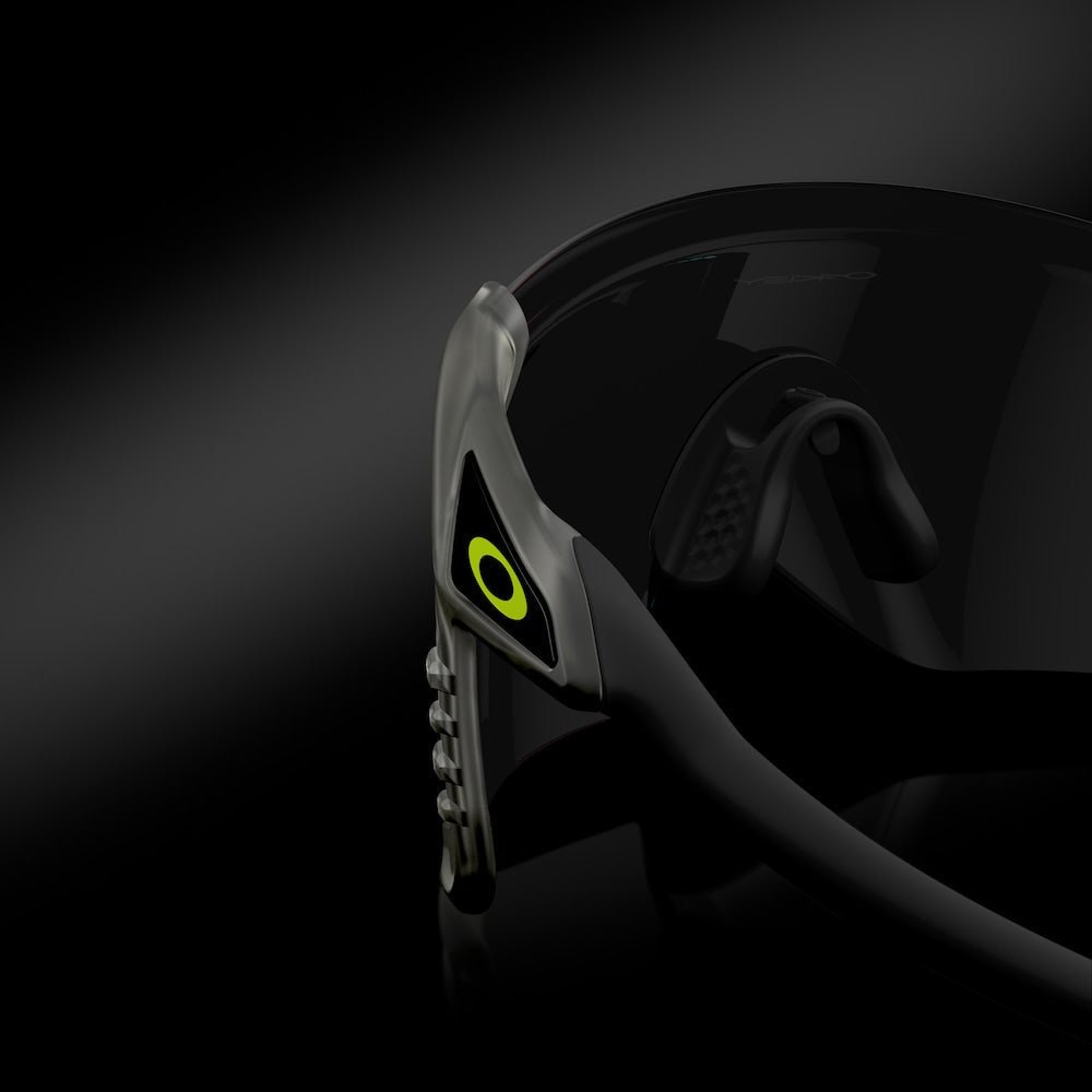 Oakley sunglass Velo Kato™ prizm black Lenses with matte grey ink Frame - Cycling Gears Hub