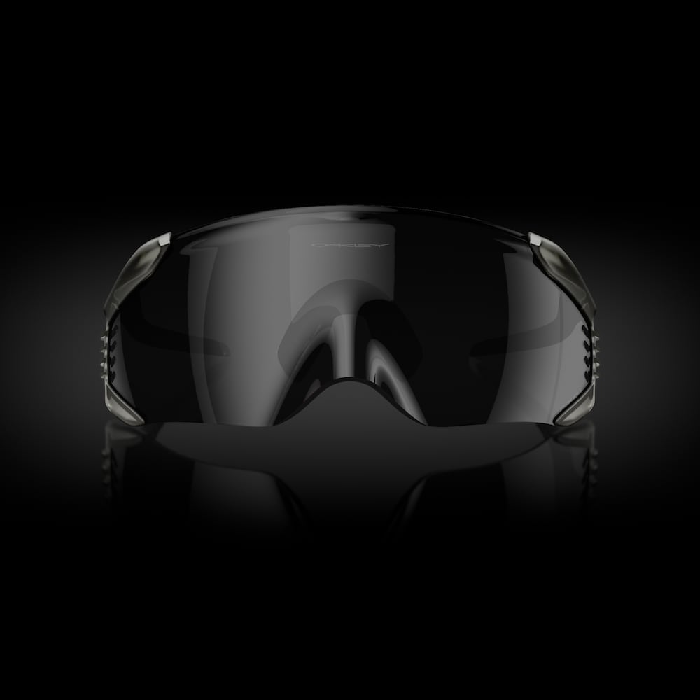 Oakley sunglass Velo Kato™ prizm black Lenses with matte grey ink Frame - Cycling Gears Hub