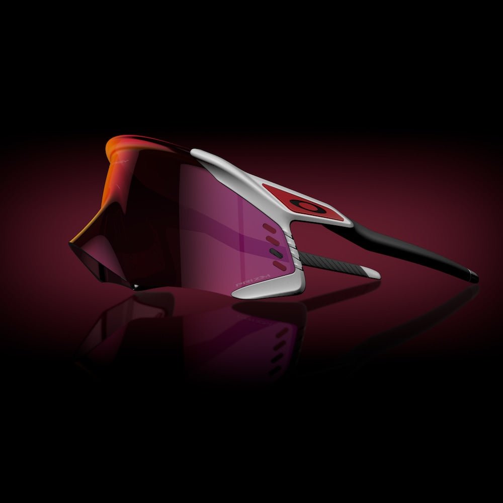 Oakley sunglass Velo Kato™ prizm road Lenses with matte white Frame - Cycling Gears Hub