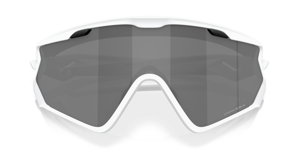 Oakley sunglass Wind Jacket® 2.0 prizm black Lenses, matte white Frame - Cycling Gears Hub