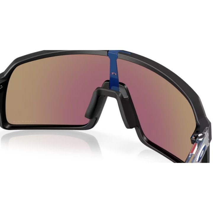 Oakley Sutro Fathom Collection Sport Sunglasses (Prizm Sapphire/Matte Black) | Cycling Gears Hub - Cycling Gears Hub