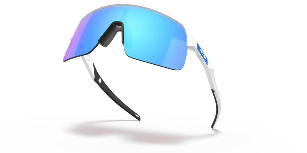 Oakley SUTRO (Lite Matte White/Prizm Sapphire) | Cycling Gears Hub - Cycling Gears Hub