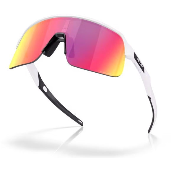 Oakley Sutro Lite S Sport Sunglasses (Prizm Road/Matt White) | Cycling Gears Hub