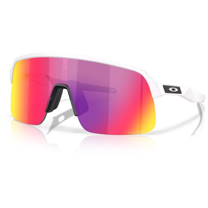 Oakley Sutro Lite S Sport Sunglasses (Prizm Road/Matt White) | Cycling Gears Hub