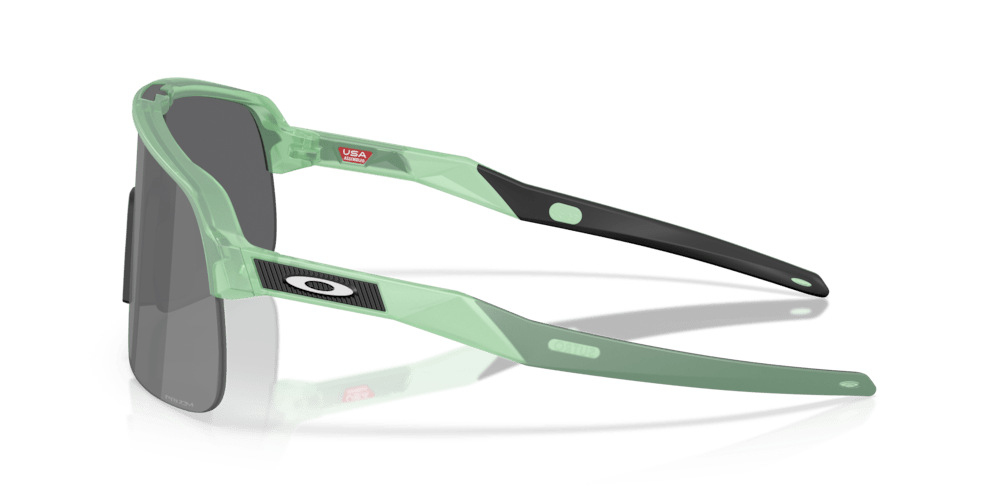 Oakley Sutro Lite S Sport Sunglasses (Prizm Black/Matt Trans Jade) | Cycling Gears Hub - Cycling Gears Hub