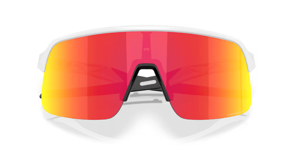 Oakley Sutro Lite S Sunglasses (Matte White/Prizm Ruby) | Cycling Gears Hub - Cycling Gears Hub