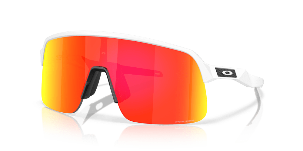 Oakley Sutro Lite S Sunglasses (Matte White/Prizm Ruby) | Cycling Gears Hub - Cycling Gears Hub
