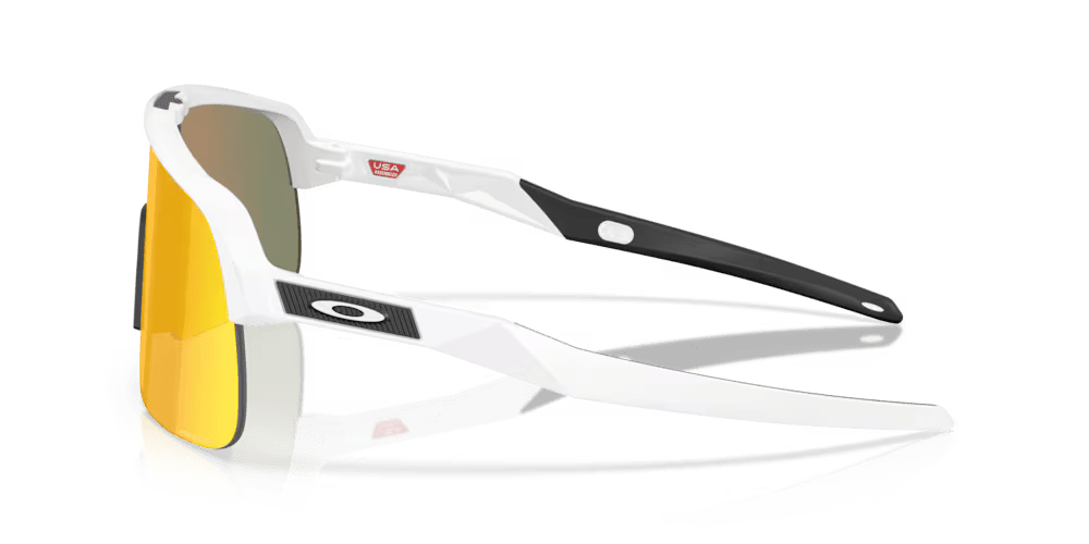 Oakley Sutro Lite S Sunglasses (Matte White/Prizm Ruby) | Cycling Gears Hub - Cycling Gears Hub
