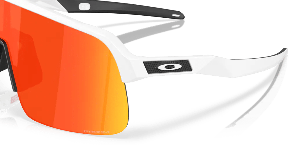 Oakley Sutro Lite S Sunglasses (Matte White/Prizm Ruby) | Cycling Gears Hub - Cycling Gears Hub