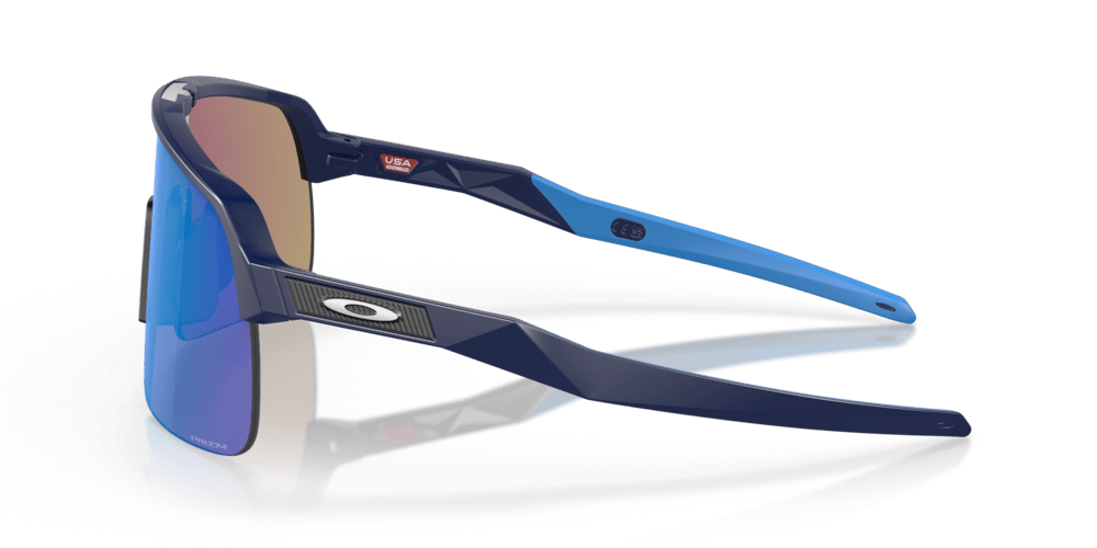 Oakley Sutro Lite Sunglasses (Prizm Sapphire Lenses, Matte Navy Frame) | Cycling Gears Hub - Cycling Gears Hub