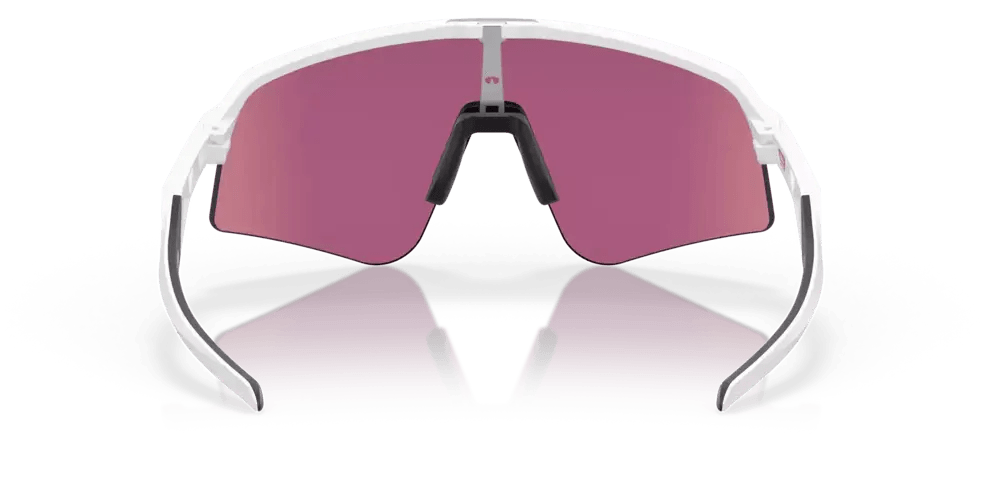 Oakley Sutro Lite Sweep Sport Sunglasses (Prizm Road Jade/Matte White) | Cycling Gears Hub - Cycling Gears Hub