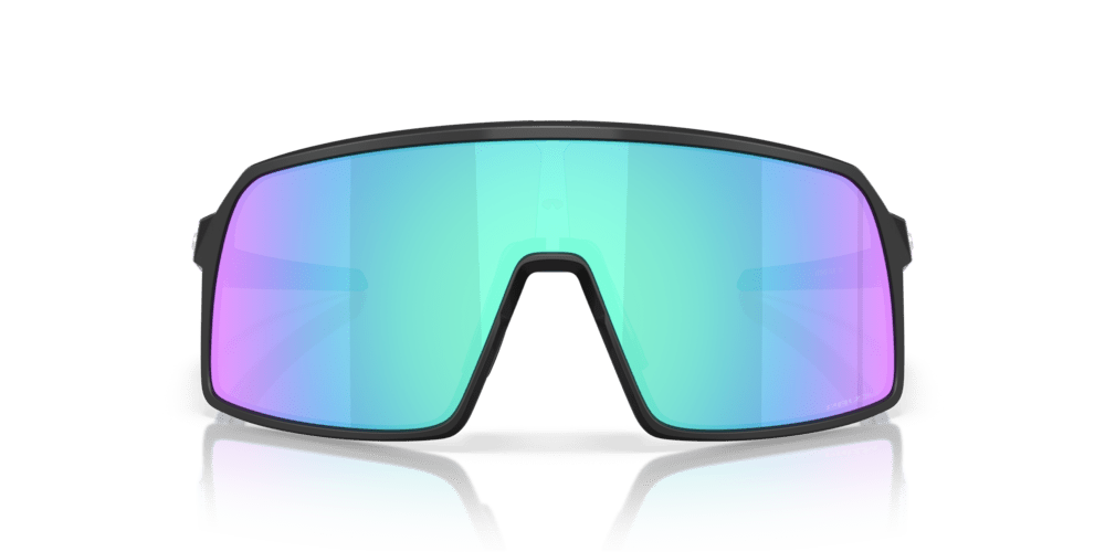 Oakley Sutro S Fathom Collection Sport Sunglasses (Matte Black/Prizm Sapphire) | Cycling Gears Hub - Cycling Gears Hub