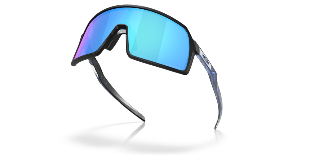 Oakley Sutro S Fathom Collection Sport Sunglasses (Matte Black/Prizm Sapphire) | Cycling Gears Hub - Cycling Gears Hub