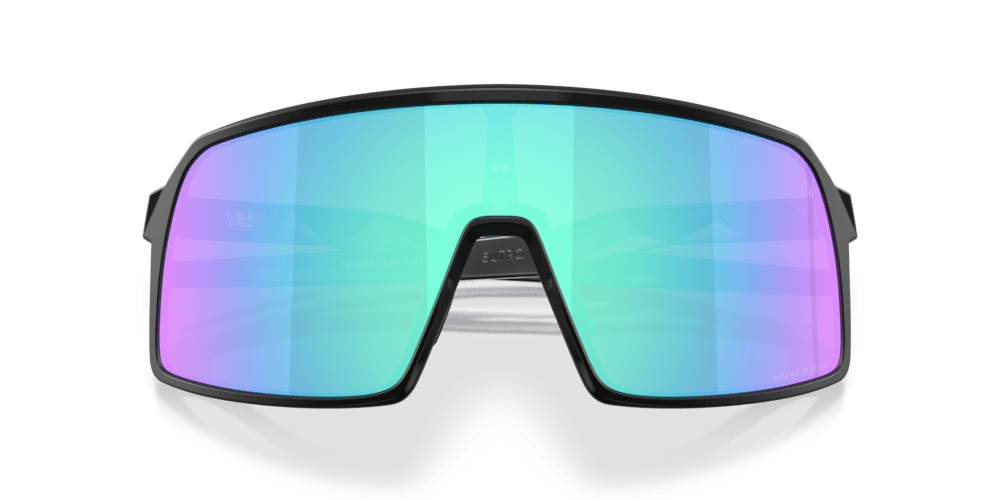 Oakley Sutro S Fathom Collection Sport Sunglasses (Matte Black/Prizm Sapphire) | Cycling Gears Hub - Cycling Gears Hub