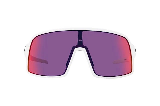 Oakley Sutro S (Prizm Road Lenses, Matte White Frame) | Cycling Gears Hub - Cycling Gears Hub