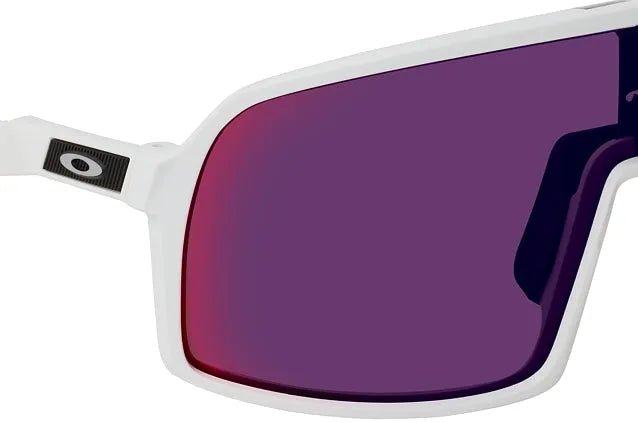 Oakley Sutro S (Prizm Road Lenses, Matte White Frame) | Cycling Gears Hub - Cycling Gears Hub