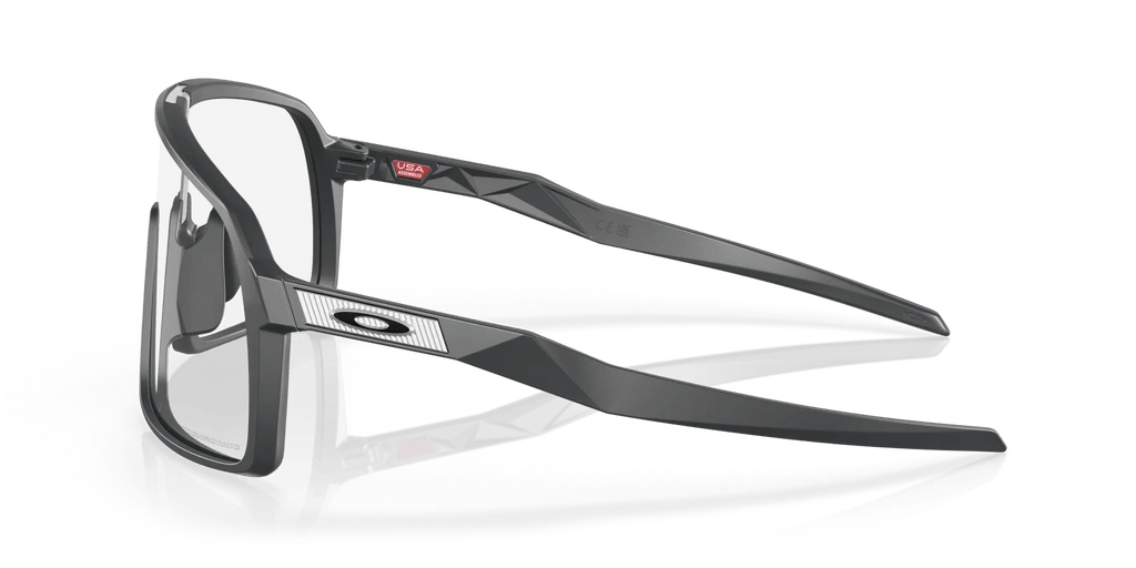 Oakley Sutro Sport Sunglasses (Clear To Black Iridium Photochromic/Matte Carbon) | Cycling Gears Hub - Cycling Gears Hub