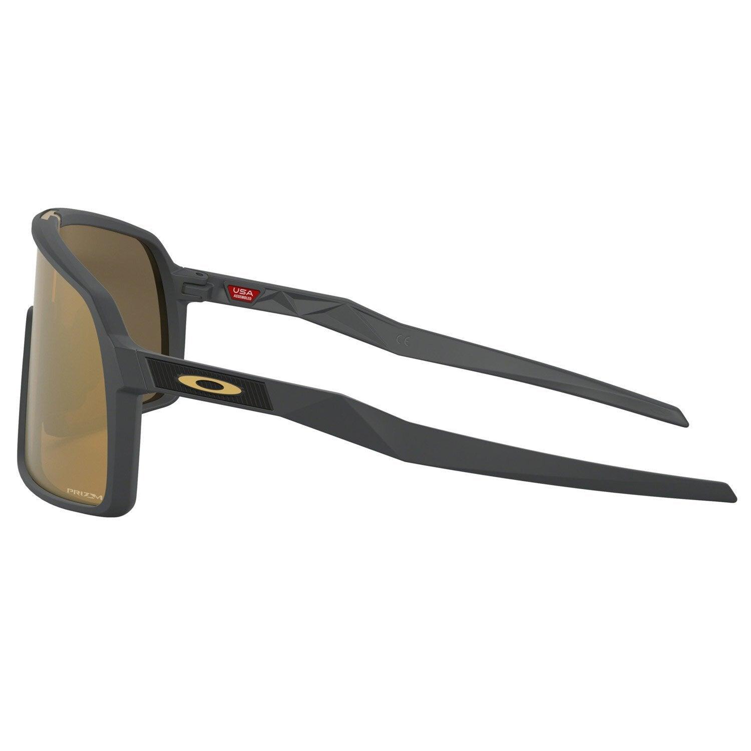 Oakley Sutro Sport Sunglasses (Prizm 24k/Matte Carbon) | Cycling Gears Hub - Cycling Gears Hub