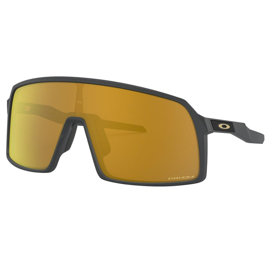 Oakley Sutro Sport Sunglasses (Prizm 24k/Matte Carbon) | Cycling Gears Hub - Cycling Gears Hub