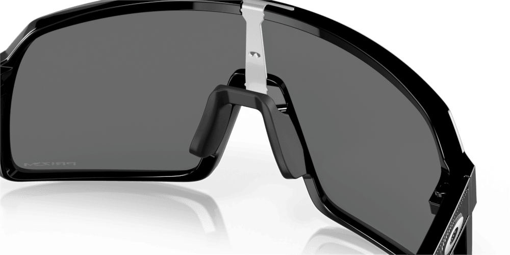 Oakley Sutro Sport Sunglasses (Prizm Black/Polished Black) | Cycling Gears Hub - Cycling Gears Hub