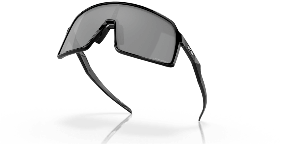 Oakley Sutro Sport Sunglasses (Prizm Black/Polished Black) | Cycling Gears Hub - Cycling Gears Hub