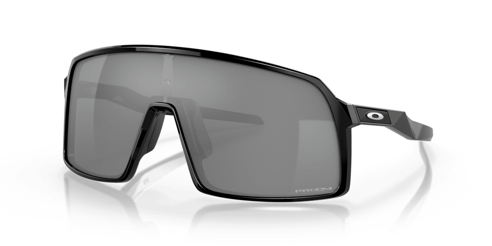 Oakley Sutro Sport Sunglasses (Prizm Black/Polished Black) | Cycling Gears Hub - Cycling Gears Hub