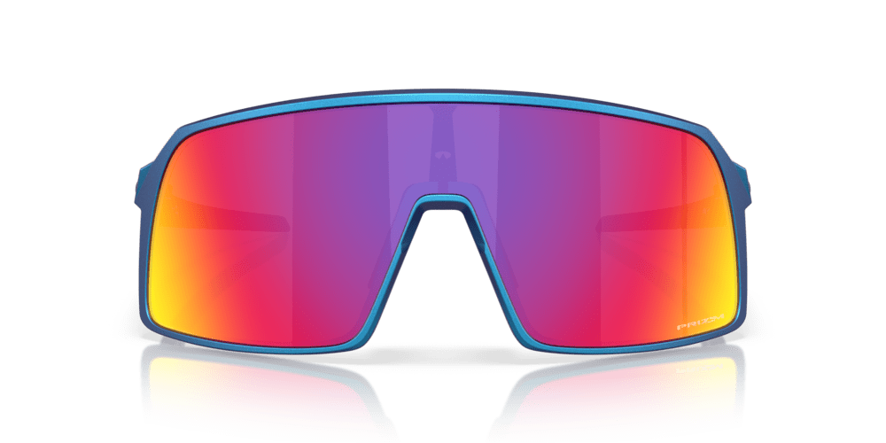 Oakley Sutro Sport Sunglasses (Prizm Road/Matte Cyan/Blue Colorshift) | Cycling Gears Hub - Cycling Gears Hub