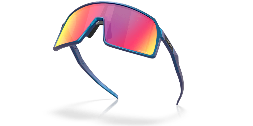 Oakley Sutro Sport Sunglasses (Prizm Road/Matte Cyan/Blue Colorshift) | Cycling Gears Hub - Cycling Gears Hub