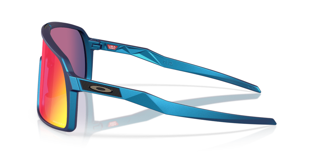 Oakley Sutro Sport Sunglasses (Prizm Road/Matte Cyan/Blue Colorshift) | Cycling Gears Hub - Cycling Gears Hub