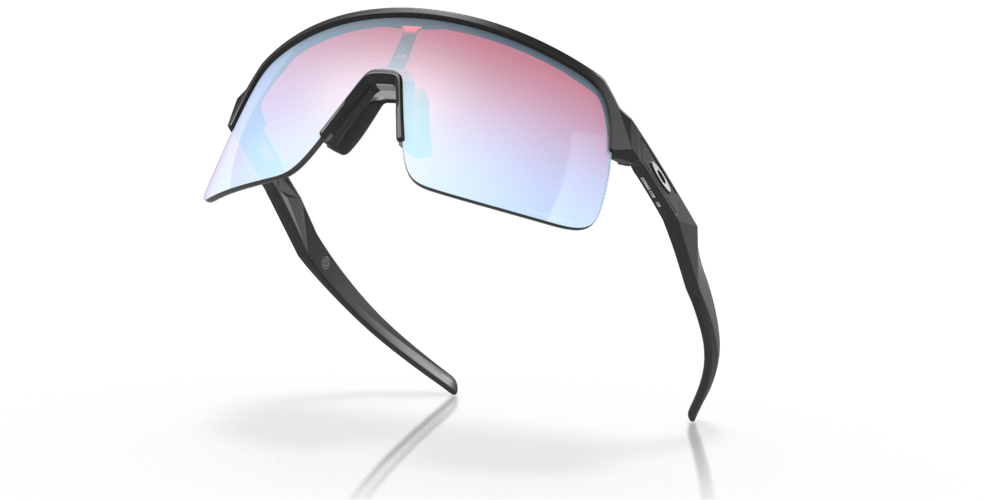 Oakley Sutro Sport Sunglasses (Prizm Snow Sapphire/Matte Carbon) | Cycling Gears Hub - Cycling Gears Hub