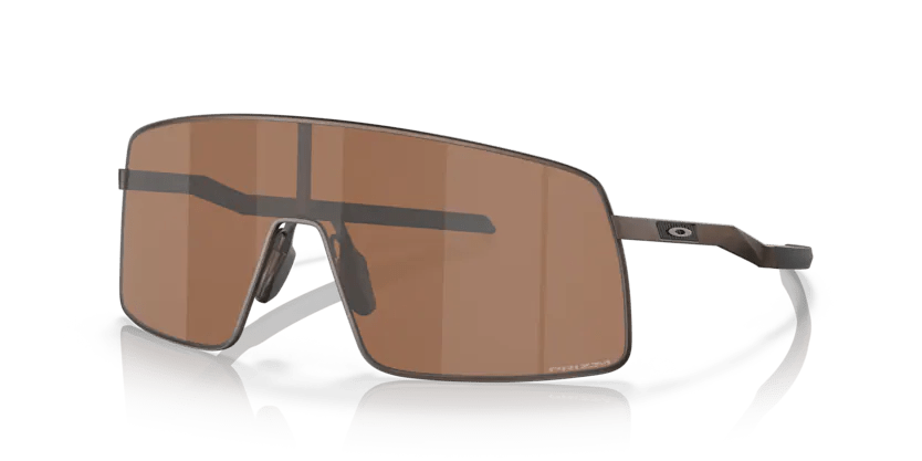 Oakley Sutro Ti Satin toast with Prizm tungsten Lenses - Cycling Gears Hub