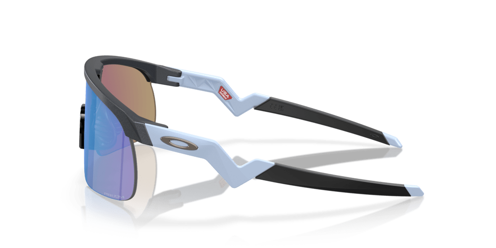 Oakley Youth Resistor Sport Sunglasses (Blue Steel/Prizm Sapphire) | Cycling Gears Hub - Cycling Gears Hub