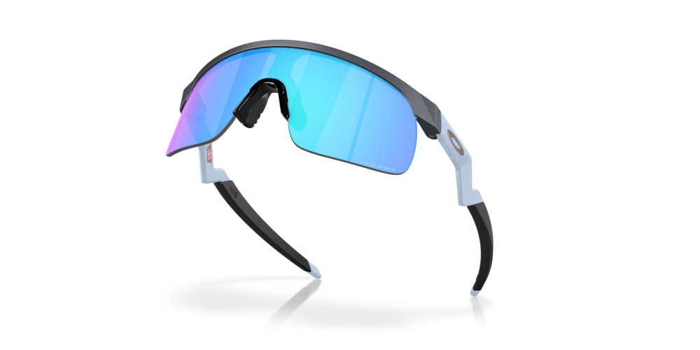Oakley Youth Resistor Sport Sunglasses (Blue Steel/Prizm Sapphire) | Cycling Gears Hub - Cycling Gears Hub