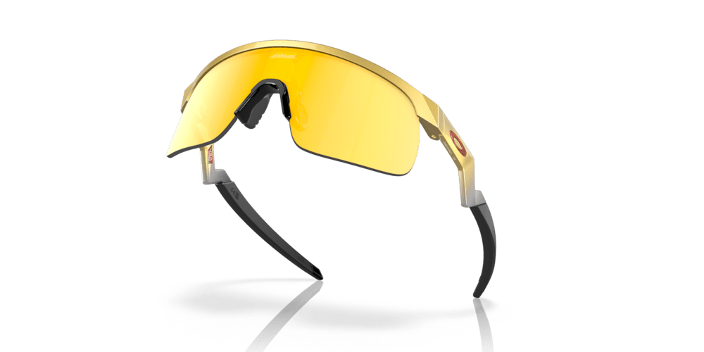 Oakley Youth Resistor Sport Sunglasses (Gold/Prizm 24K) | Cycling Gears Hub - Cycling Gears Hub