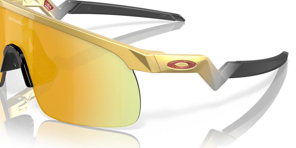 Oakley Youth Resistor Sport Sunglasses (Gold/Prizm 24K) | Cycling Gears Hub - Cycling Gears Hub