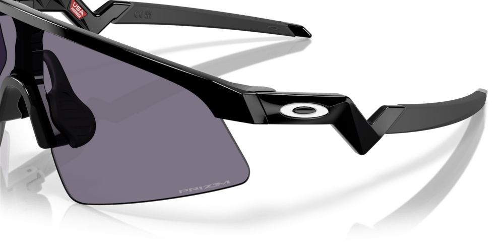 Oakley Youth Resistor Sport Sunglasses (Polished Black/Prizm Grey) | Cycling Gears Hub - Cycling Gears Hub