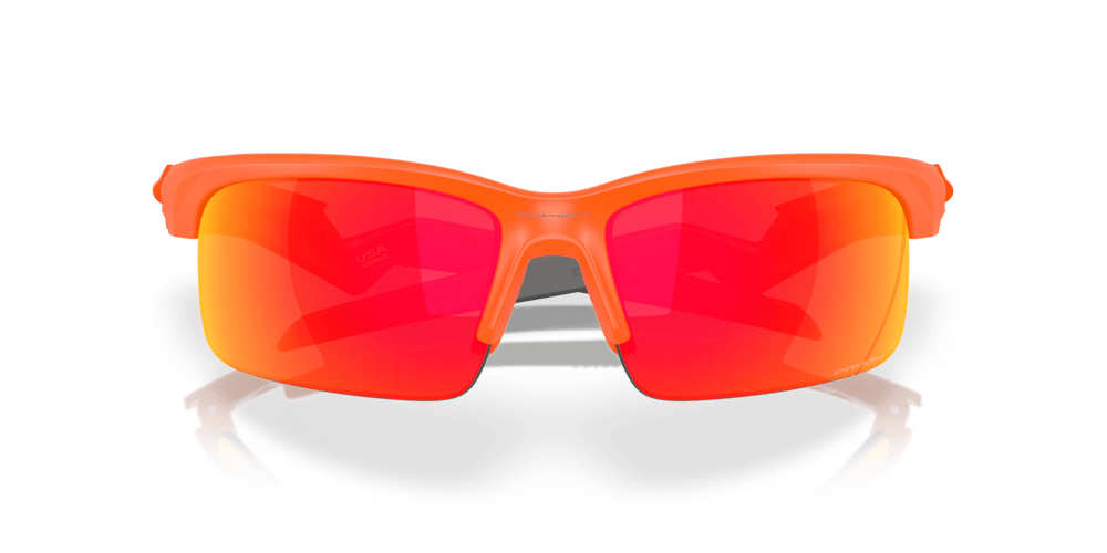 Okaley sunglass Capacitor (Youth Fit) prizm road Lenses with polished stonewash Frame - Cycling Gears Hub