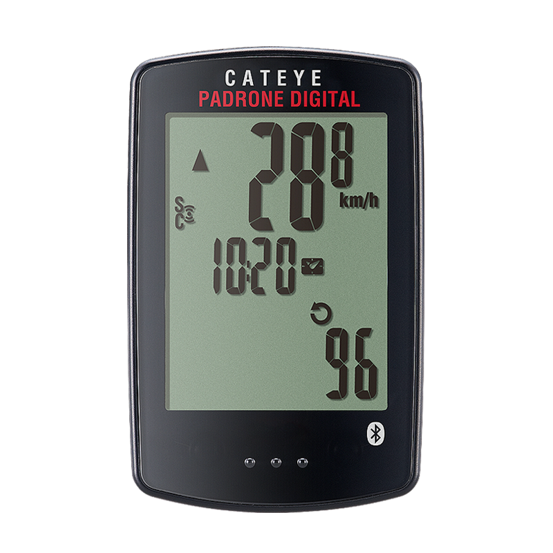 Cateye Padrone Digital Cyclocomputer (Black) | Cycling Gears Hub