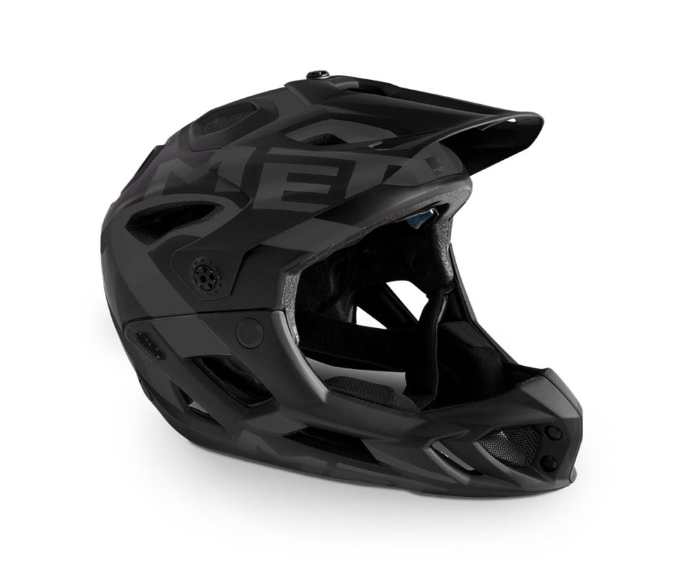 MET Parachute MTB Cycling Helmet (Matt Black) | Cycling Gears Hub