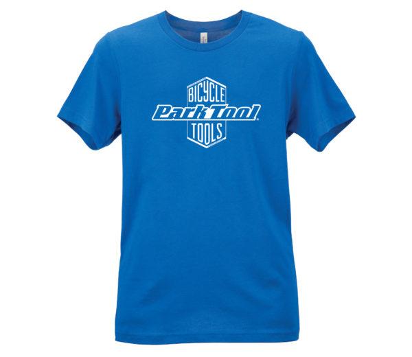 Park Tool Stacked Logo Unisex T-Shirt (Blue) | Cycling Gears Hub - Cycling Gears Hub